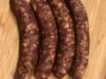 Saucisses sèches de marcassin (4 pièces)