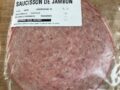 Saucisson de jambon (+/- 150 gr)